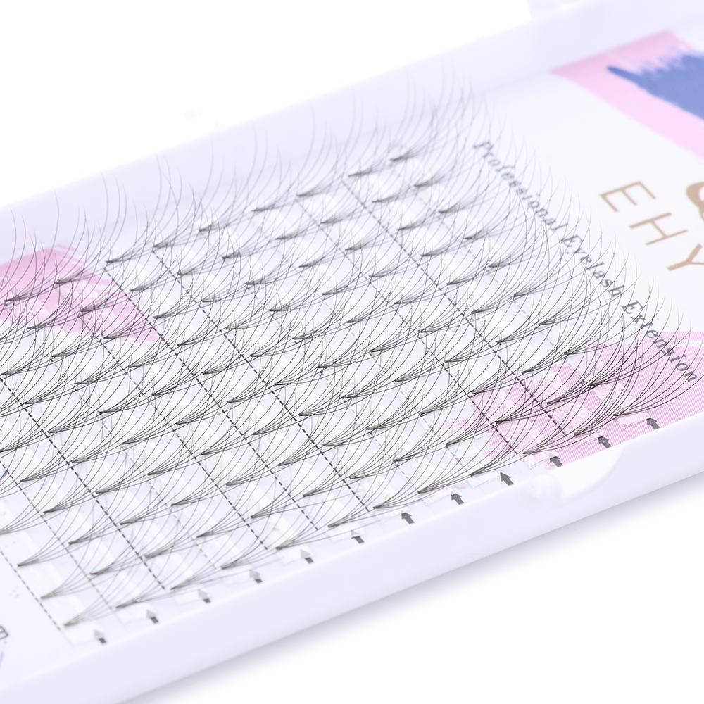 Ebinlands Hộp 12 Hàng Lông Mi Giả Nối Dài Cong Tự Nhiên Thời Trang Cho Nữ