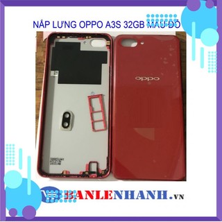 NẮP LƯNG OPPO A3S 32GB MÀU ĐỎ