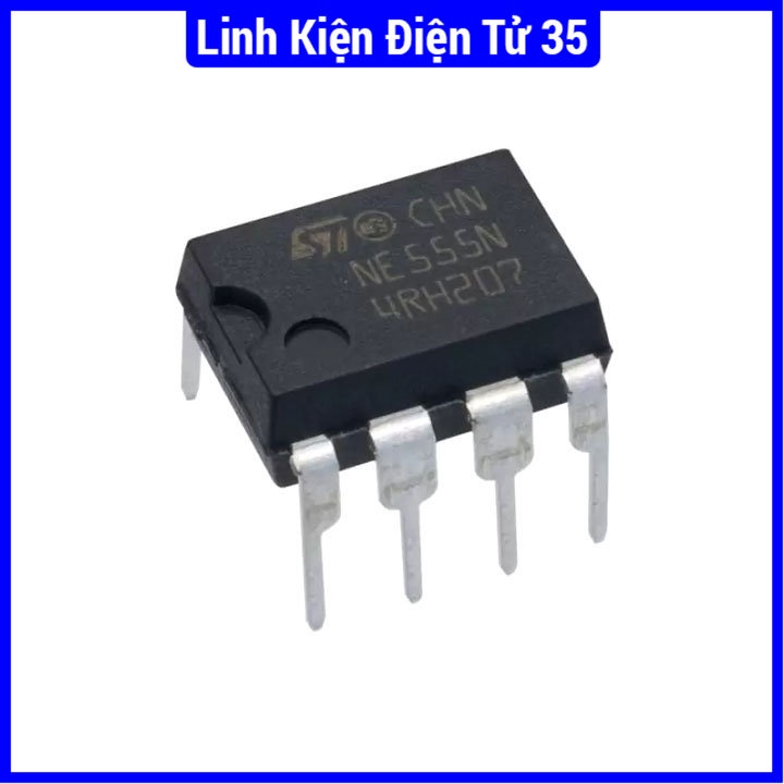 IC chức năng NE555 tạo xung chân cắm Dip-8