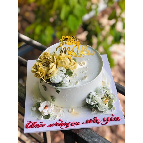 Bánh kết hoa siêu đẹp chỉ từ 150k