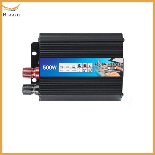 Bộ Chuyển Đổi Nguồn Điện 12v Sang 220v 500w Cho Xe Hơi