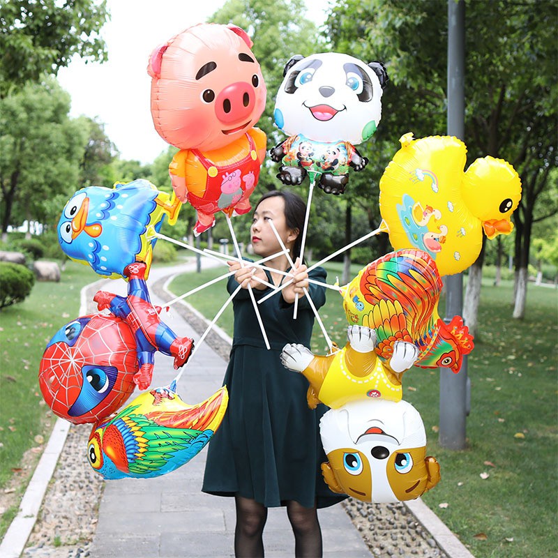 Sỉ bóng bay con thú bán tết