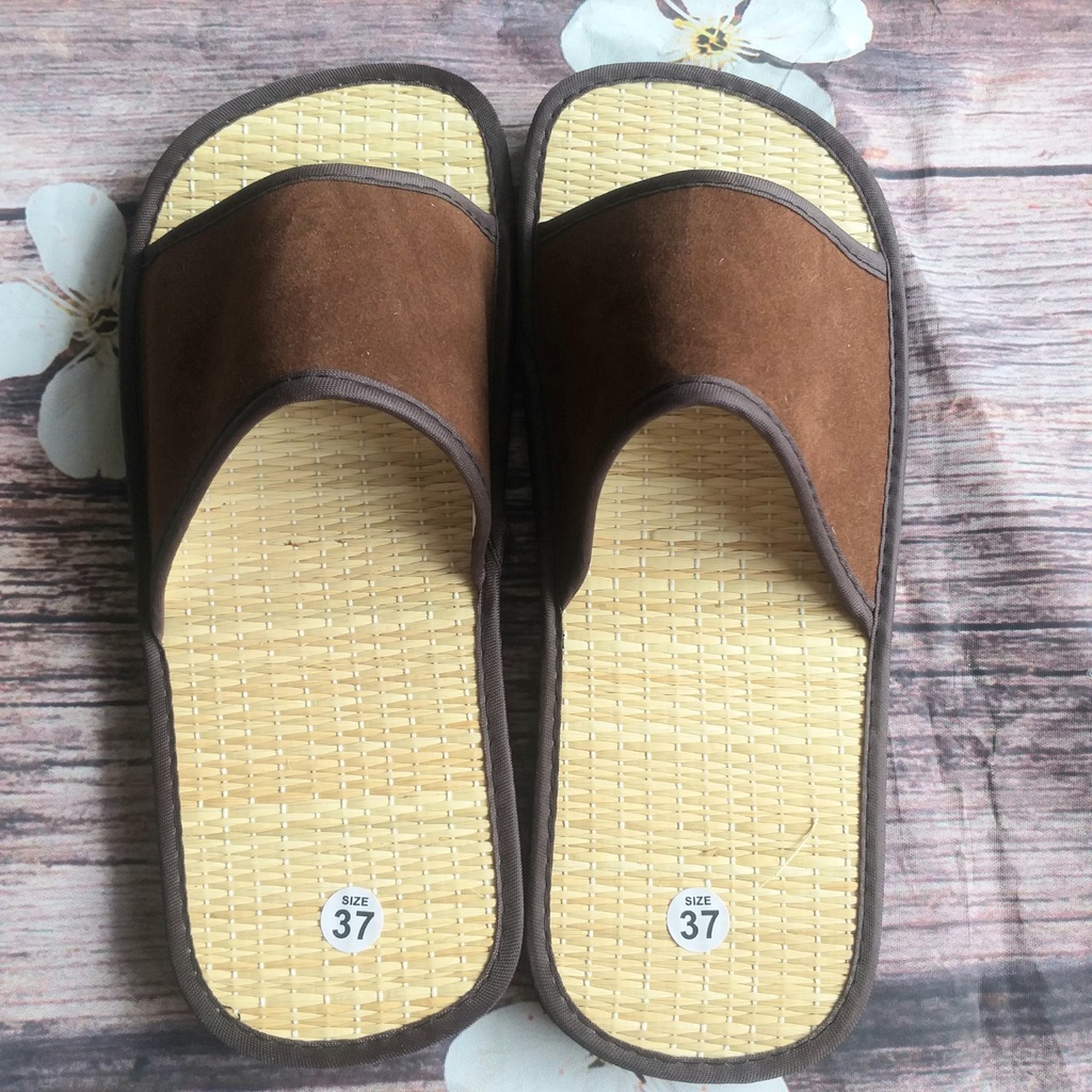 Dép chiếu quai ngang nam nữ