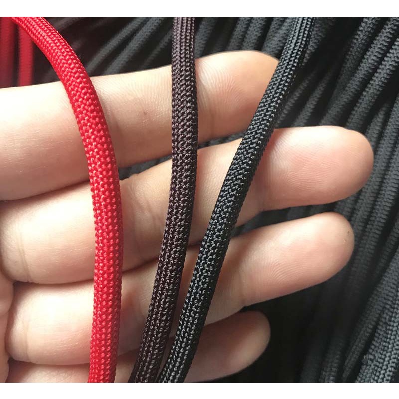 Một mét Dây dù thái 5ly cao cấp đặc ruột sớ nhuyễn chuẩn dùng làm dây chuyền