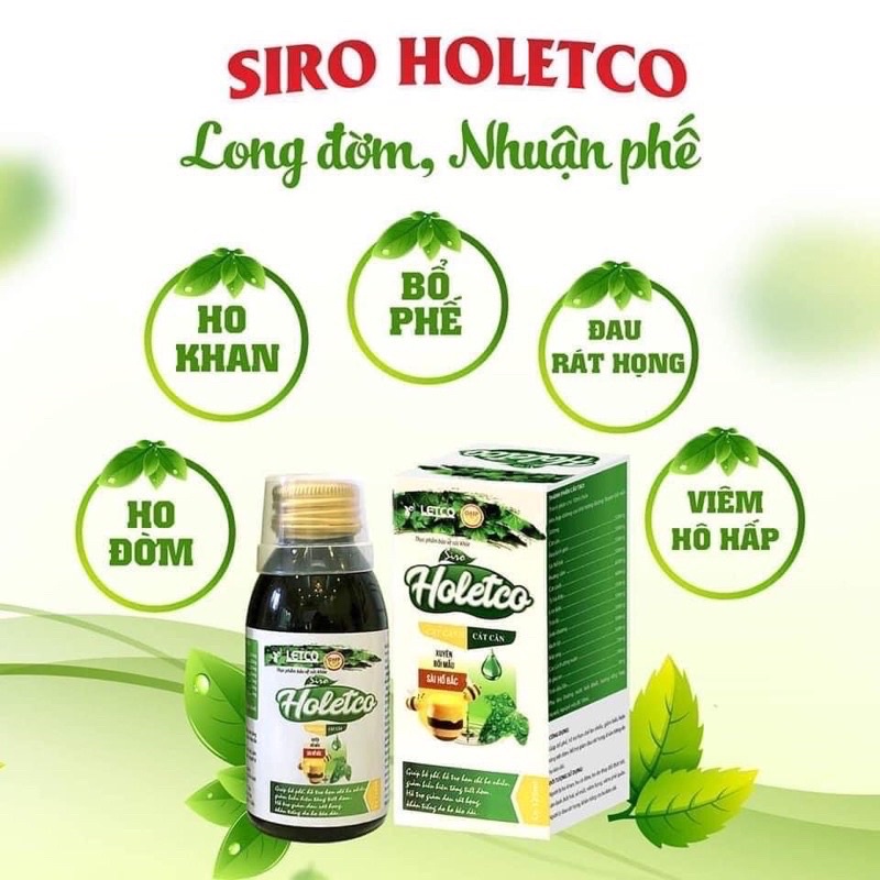 Siro ho Holetco chai 125ml