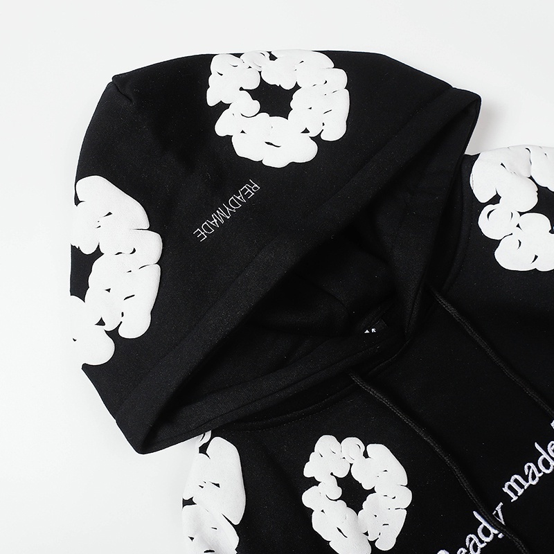 Áo Hoodie unisex Tay Dài In Chữ reve3754nge Thời Trang Đường Phố