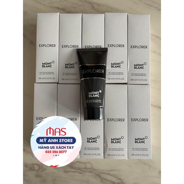 Sữa Tắm Nước Hoa All - Over Show Gel EXPLORER MONTBLANC 100ml