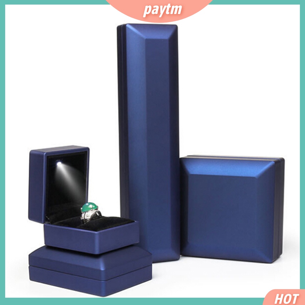 (PTM) Hộp đựng trang sức PM , vòng đeo tay có đèn LED thời trang