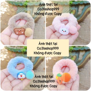 Dây Cột tóc Doremon/thỏ/gấu SIZE NHỎ dễ thương (1 dây)