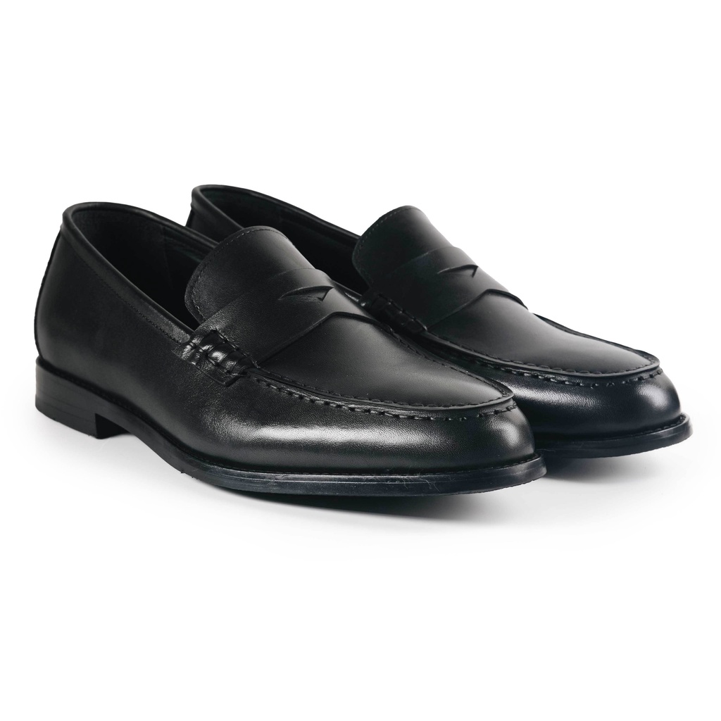 Giày Tây Lười Cao Cấp OMW Loafer - LF07 - Da Bò Ý Lót Trong Da Bò Mộc - Thương hiệu Be Classy