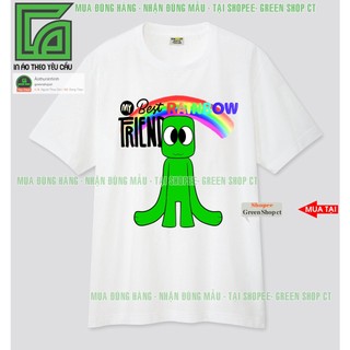Áo Thun In Hình Roblox Rainbow Friends Chapter 2  Poppy Playtime Vải Thái S434