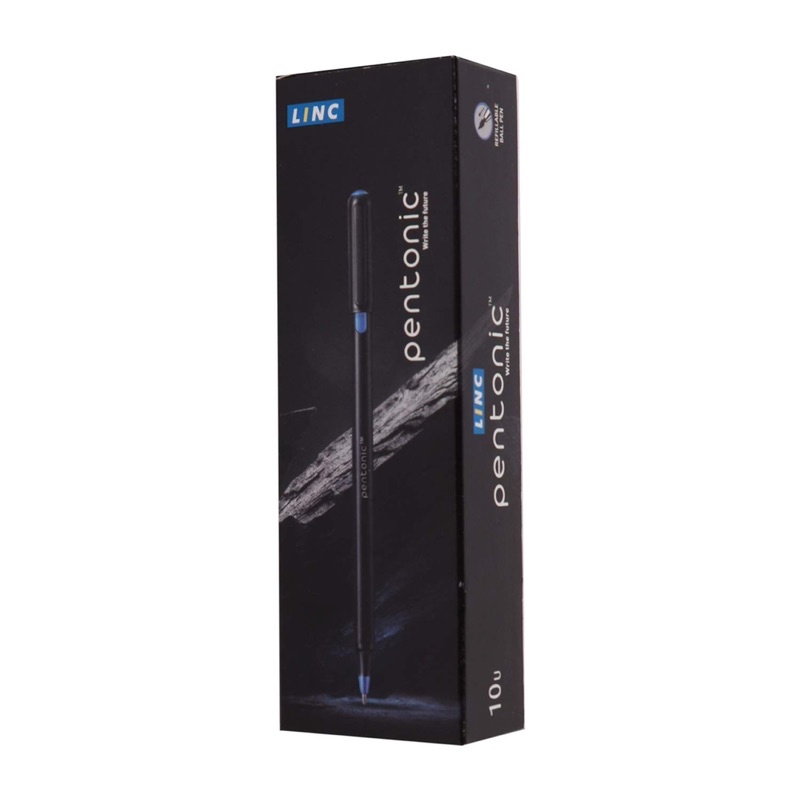 Bút bi nắp gài Linc Pentonic đầu bút 0.7 mm viết trơn tru êm mượt thiết kế tối giản văn phòng học sinh - hàng Ấn Độ