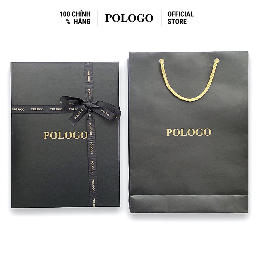 Áo Polo Nam Đẹp Mịn Mát, Màu Đen, Trắng, Xanh Đen 100% Cotton Chính Hãng POLOGO lp3m07