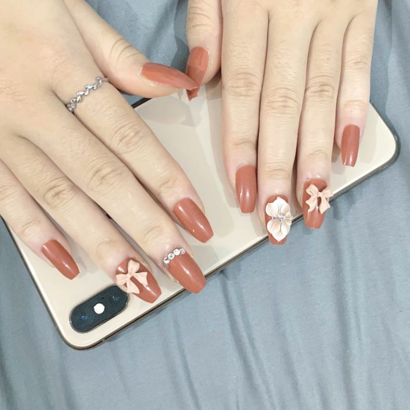 Móng giả 24 móng kèm keo siêu xinh