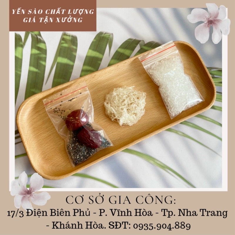 2 set yến sào chia sẵn tiện lợi tặng táo đỏ đường phèn