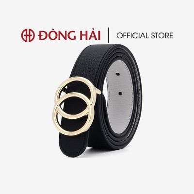 Thắt Lưng Da Nữ Đông Hải Khoá Tròn Đôi - PH02