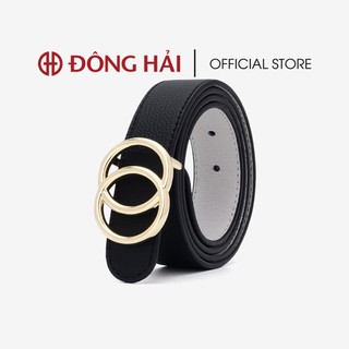 Thắt Lưng Da Nữ Đông Hải Khoá Tròn Đôi - PH02