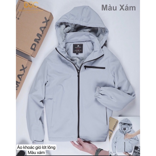 Áo khoác gió lót lông siêu ấm dành cho nam và nữ