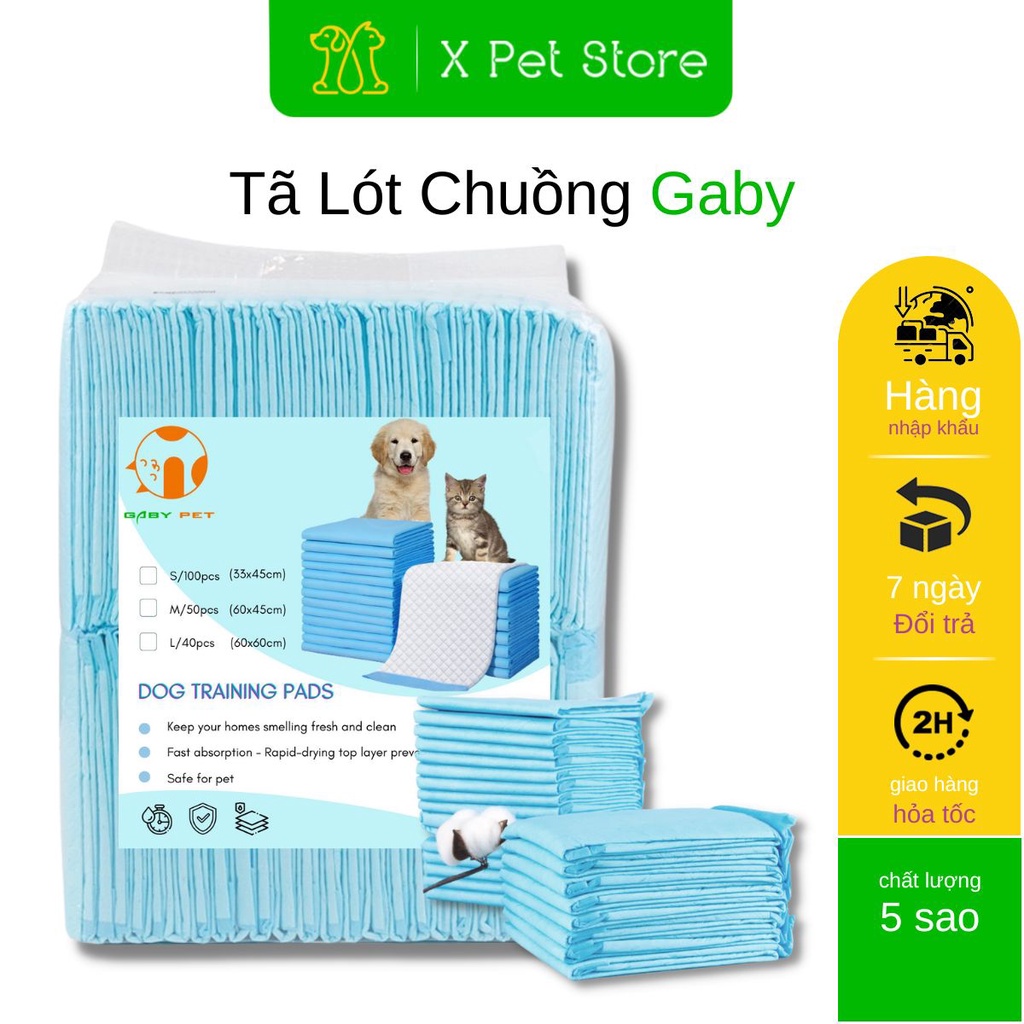 Tã Lót Chuồng Cho Chó Mèo, Tả Chó Siêu Thấm Hút, Loại Dày 1.4kg
