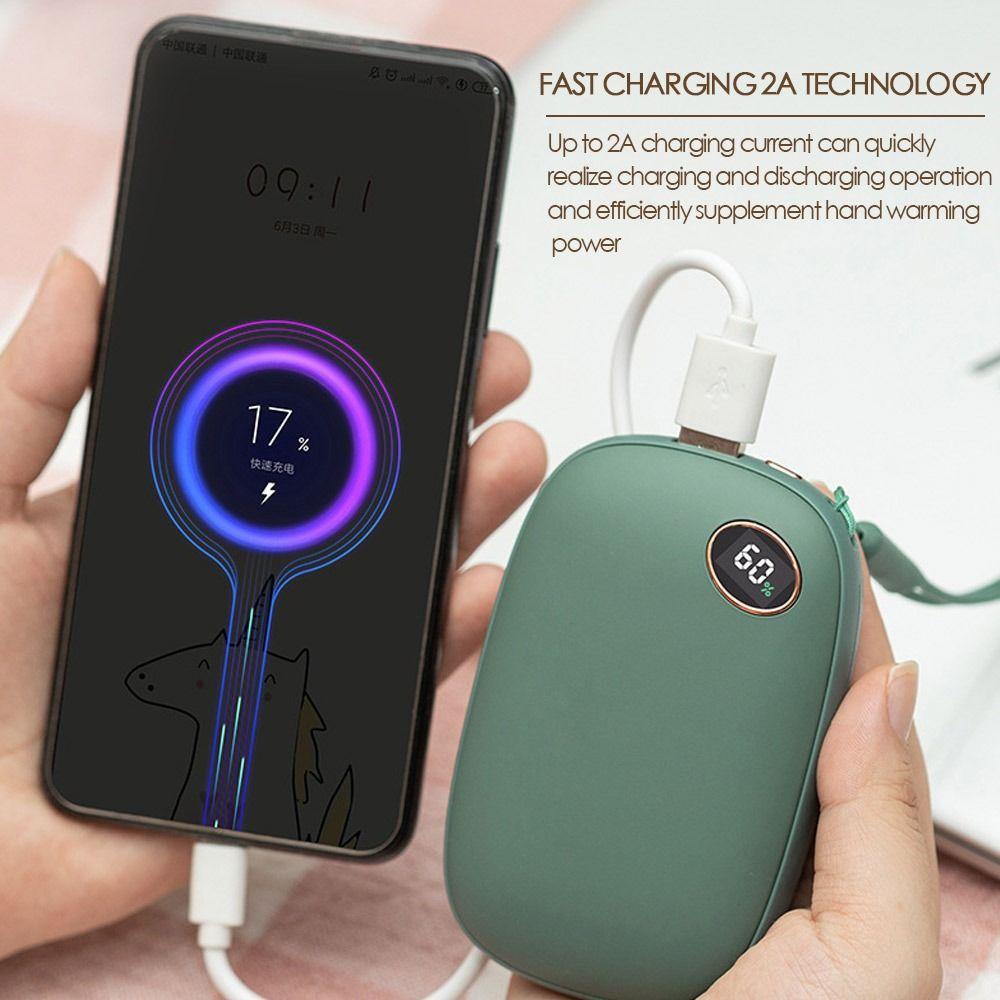 EBINLANDS Máy Sưởi Ấm Tay Sạc USB Chất Lượng Cao