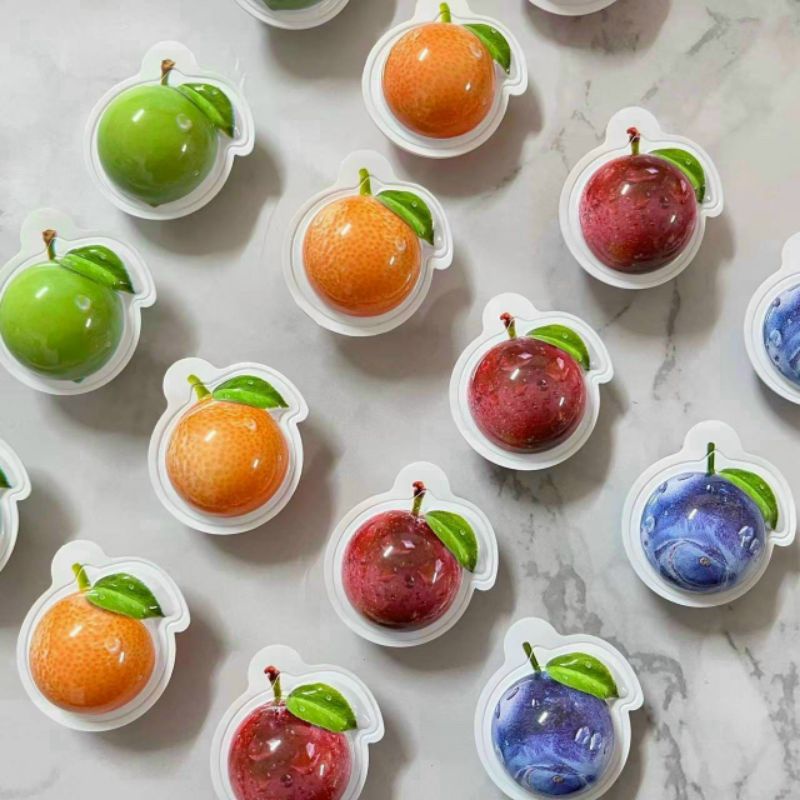 Kẹo ô mai 3D hoa quả mix vị siêu ngon