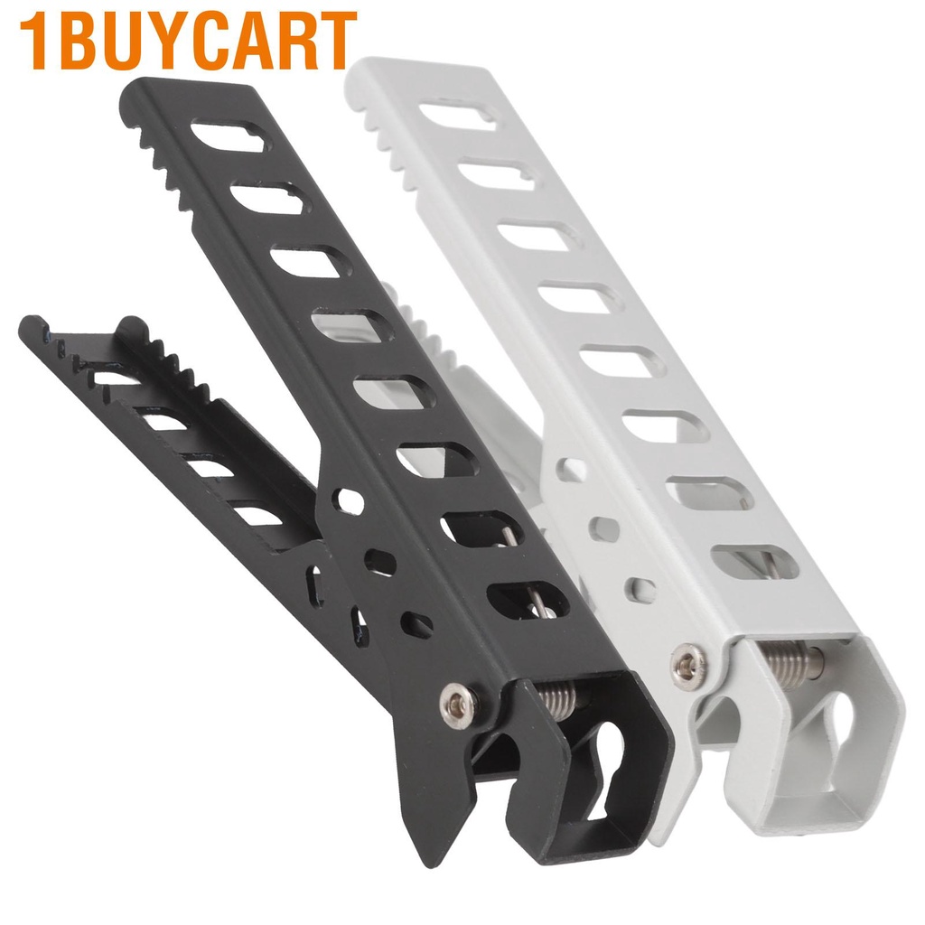 1buycart Hot Plate Gripper Clips Aluminum Alloy Anti Scalding Bowls Retriever Tongs for Outdoor Camping