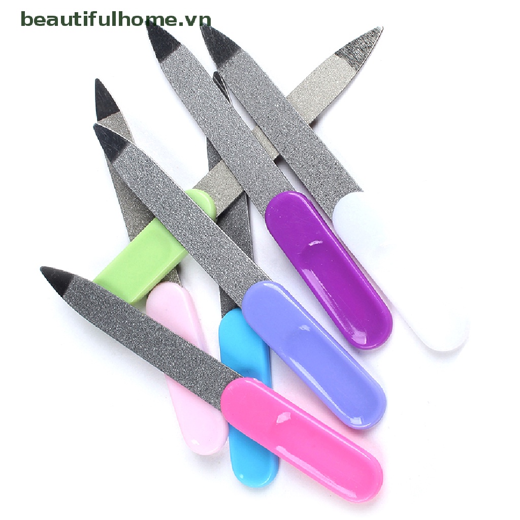 Bộ 2 Cây Dũa Móng Hai Mặt Bằng Thép Không Gỉ