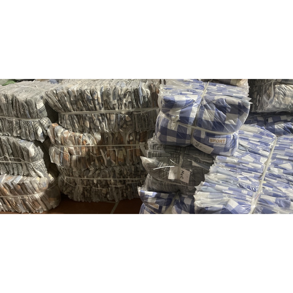 Set 3ct áo kẻ chó snoop bé trai
