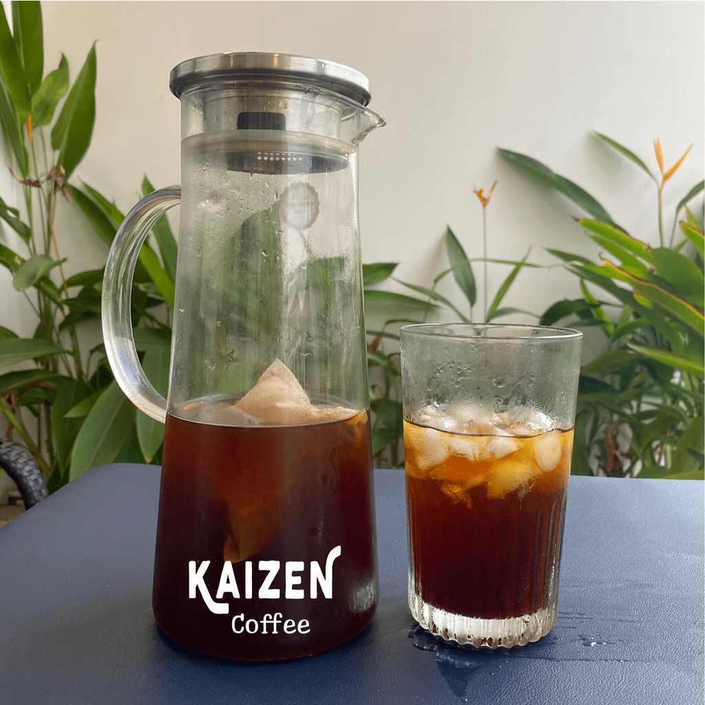 Gói dùng thử Cà phê Cold Brew túi lọc tiện lợi 40g/túi Arabica nguyên chất - Kaizen Coffee