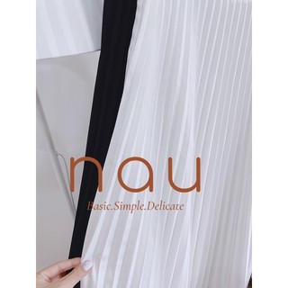 Chân váy xếp li dài