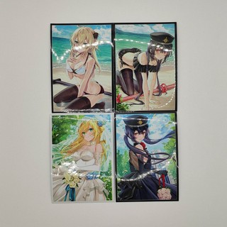 Lẻ 1 chiếc bọc bài sleeve yugioh hình nhân vật sky striker ace raye & roze chất lượng cao