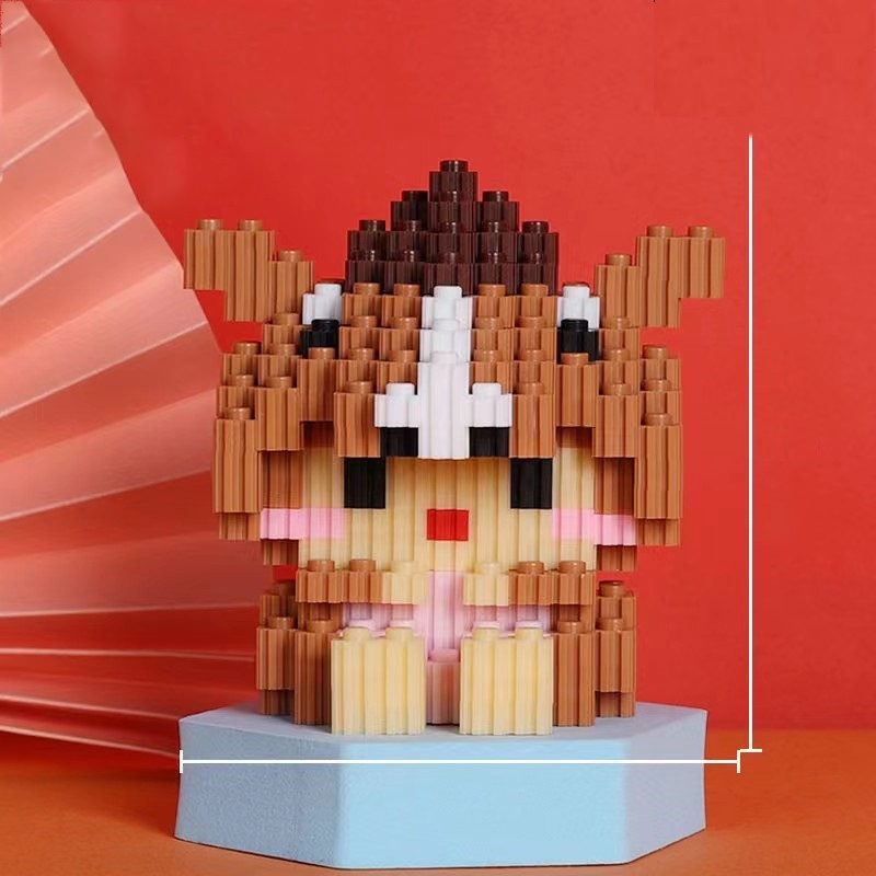 Khối Lego xếp hình nhân vật 12 con giáp dễ thương giúp bé phát triển trí tuệ