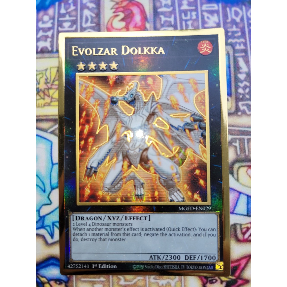 Thẻ bài Yugioh - TCG - Evolzar Dolkka / MGED-EN029