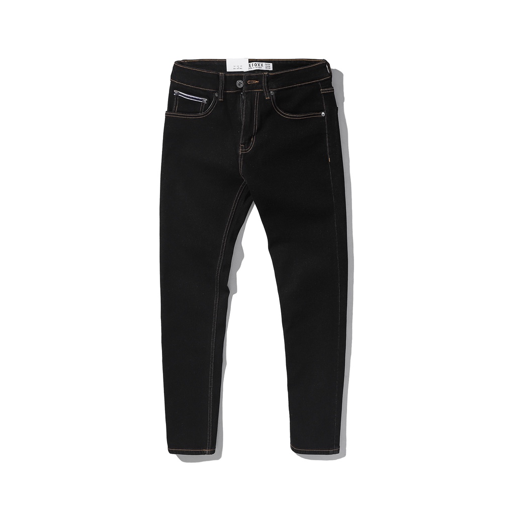 QUẦN BÒ - QUẦN JEAN - DEFOXX - INDIGO BLACK  - FORM SLIM FIT - CODE: 221250