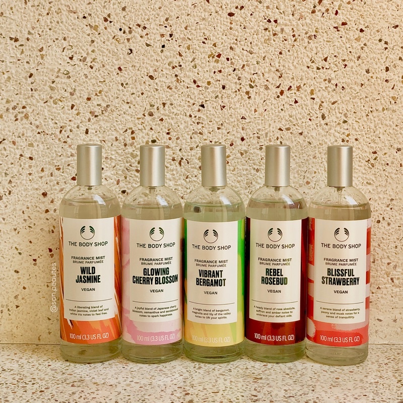 Xịt thơm toàn thân The Body Shop Body Mist đủ mùi