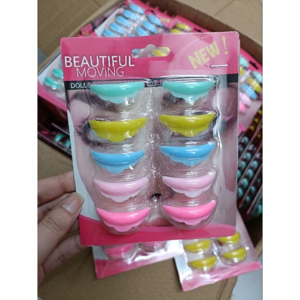 Trục Uốn Mi Hoa Mix Màu Đóng Vĩ 6D_Silicon Rod By Lashlift