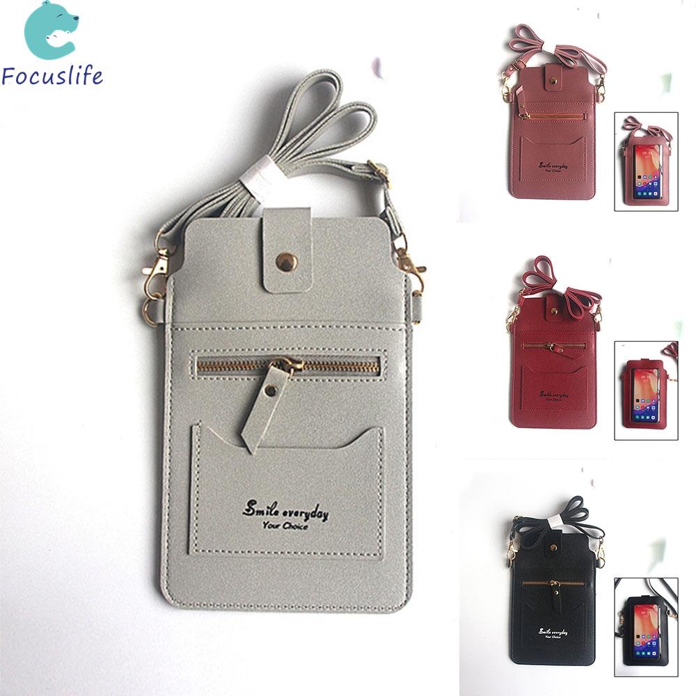 Hàng Mới Về [Hàng Mới Về] Ốp Điện Thoại Kiêm Ví Đeo Chéo Cho Nữ