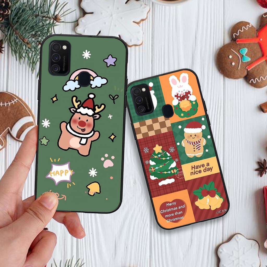 Ốp Samsung M31 / M51 / M52 bộ hình bánh quy giáng sinh đáng yêu , Noel dễ thương
