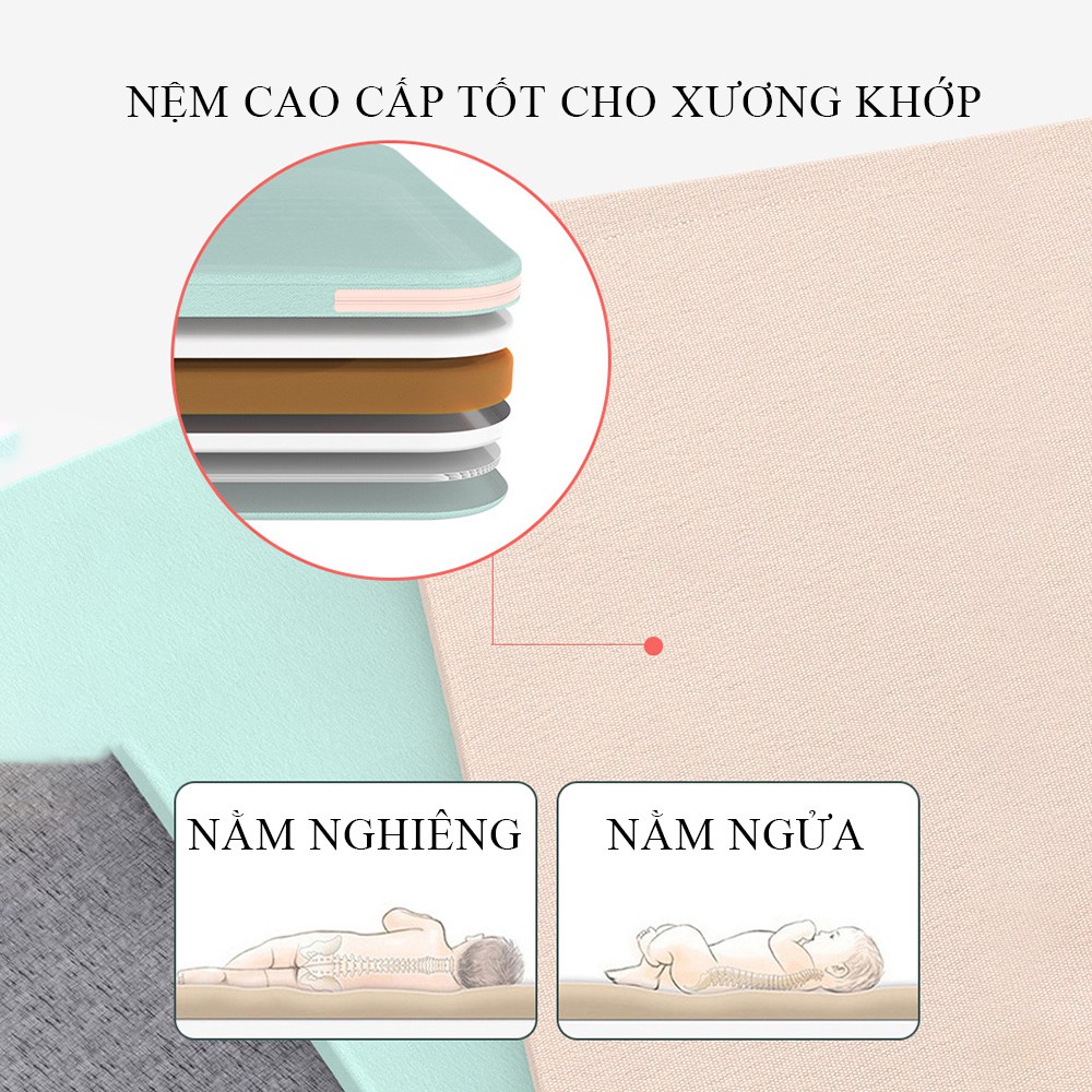 Nôi Điện Em Bé, Nội Điện Cho Bé Điều Khiển Từ Xa Có Bluetooth 106*62*80cm Kèm Màn Và Phát Nhạc