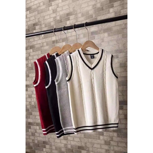 Áo len gile bé trai từ 25-55kg