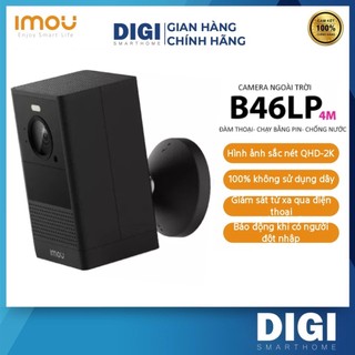  Camera Wifi IMOU Cell 2 B46LP 4M 2k - Đàm Thoại 2 Chiều- Báo Động Chống Trộm - Chính Hãng - DIGI