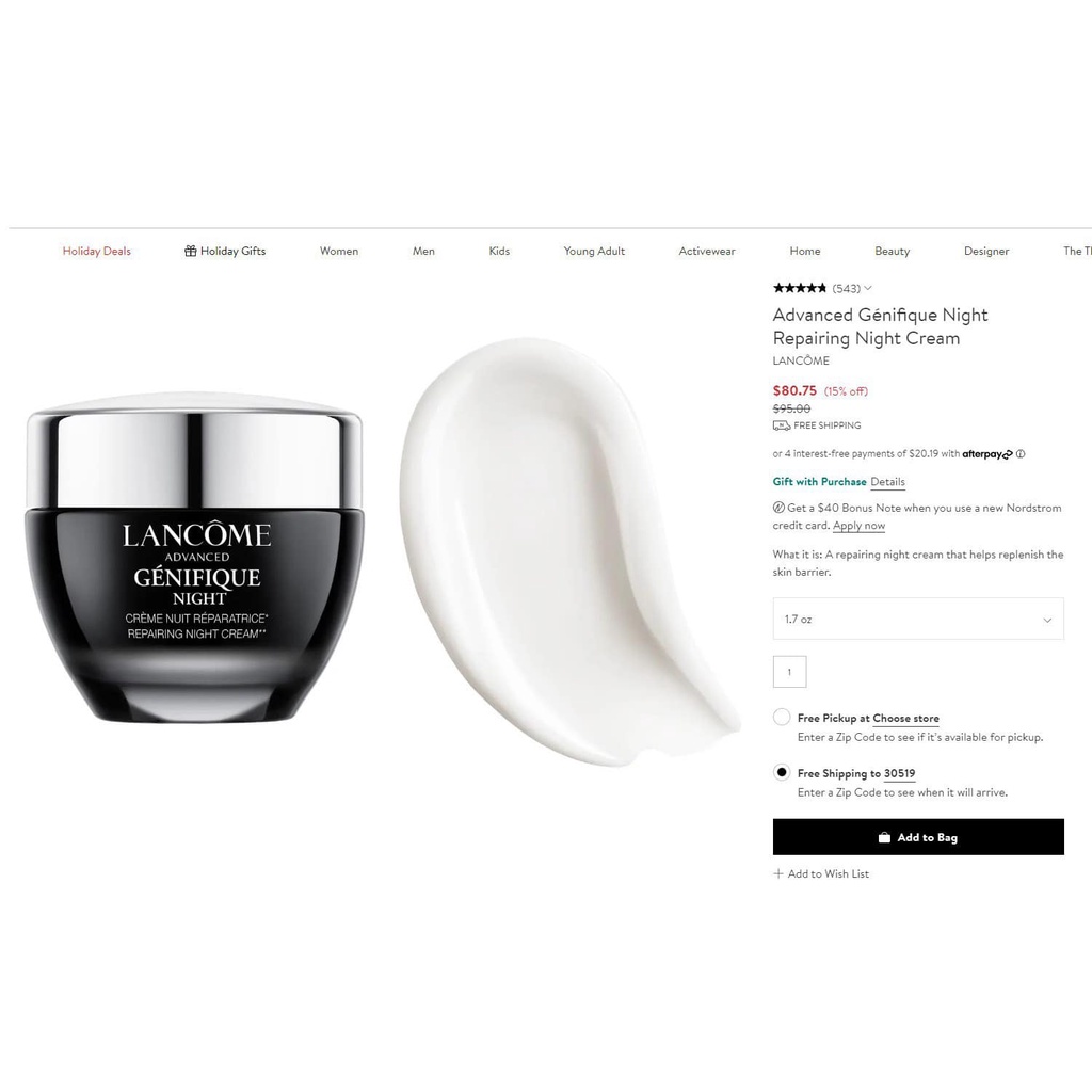 Set Dưỡng Lancome Genifique  NoBox