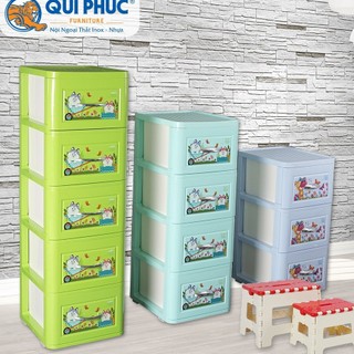 Tủ nhựa LucKy Quy Phúc 3 TẦNG- 4 TẦNG- 5 TẦNG