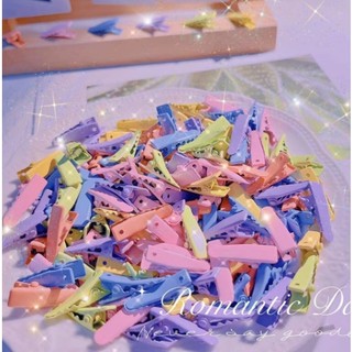 Kẹp tóc mini nhiều màu dễ thương ngẫu nhiên