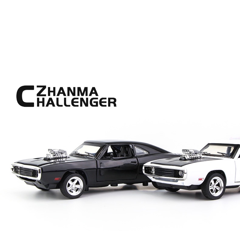 Mô Hình Xe Ô Tô Dodge Challenger Hellcat Tỉ Lệ 1: 32