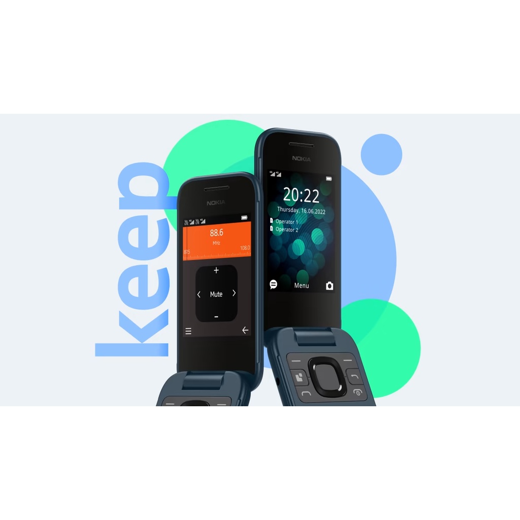 Điện Thoại Nokia 2660 Plip 4G , hàng chính hãng