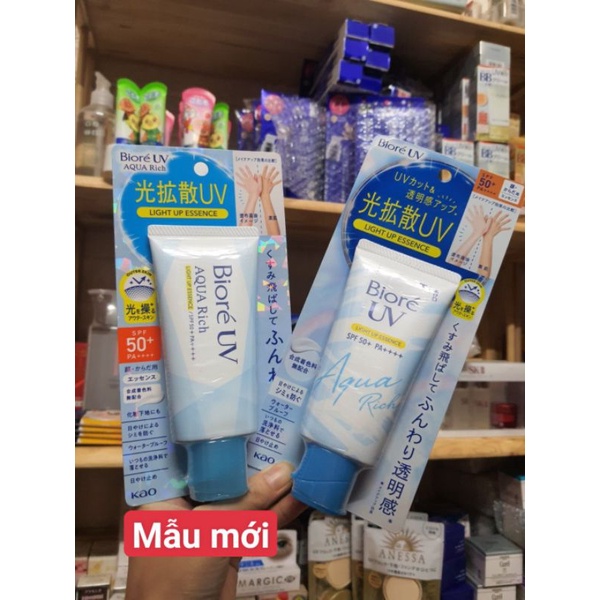 Kem chống nắng BIORE UV AQUA RICH SPF50+ - Nhật Bản