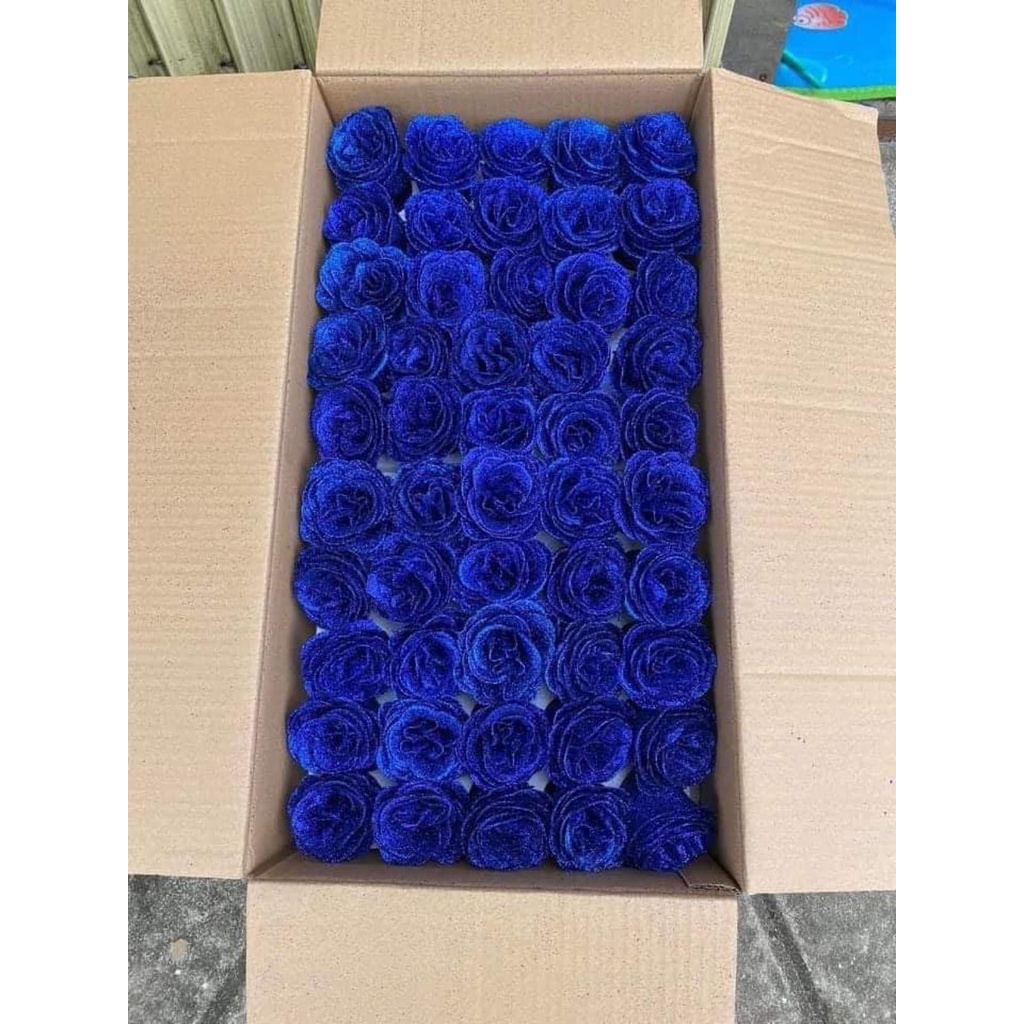 Sỉ hoa nhũ kim tuyến hộp 100-200 bông hàng chuẩn đẹp