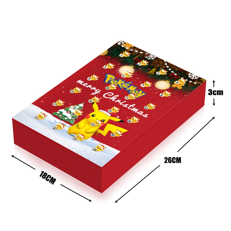Pokemon Christmas Advent Calendar 24pcs