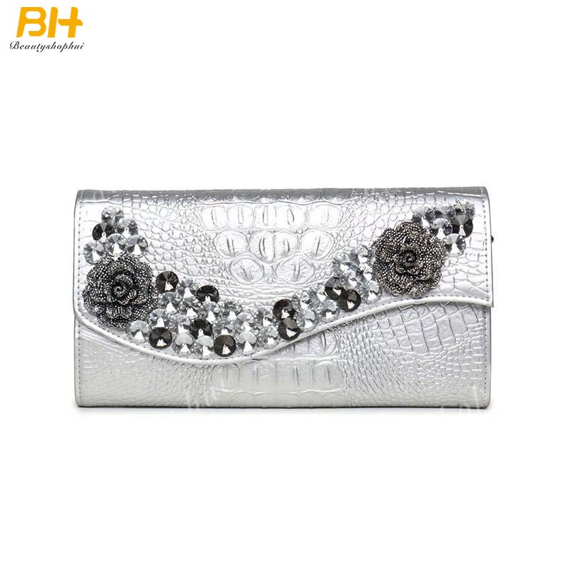 Ví Da Cầm Tay Phong Cách Hàn Quốc 2022 Cho Nữ